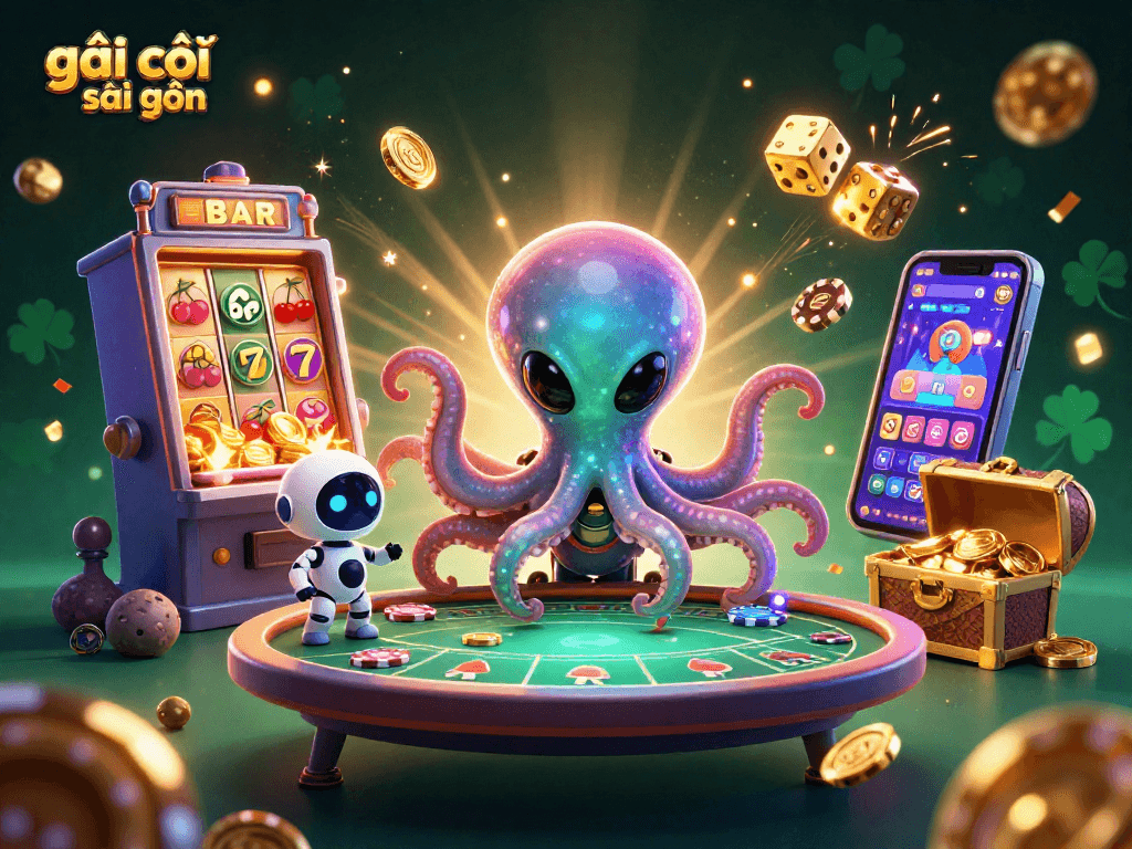 Experience thrilling adventures in gái gọi sài gòn with captivating 3D casino imagery.