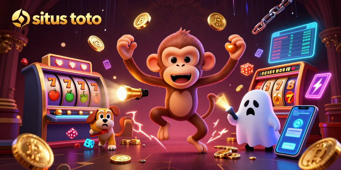 Menggali situs toto dengan suasana kasino seram yang penuh aksi, dan karakter hantu lucu yang mengejar objek emas menggiurkan.