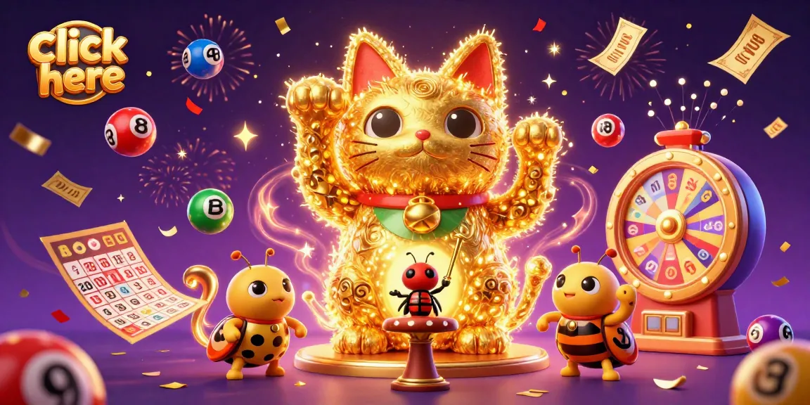 Engage with click here for a vibrant casino-themed illustration featuring a golden lucky cat and dynamic games