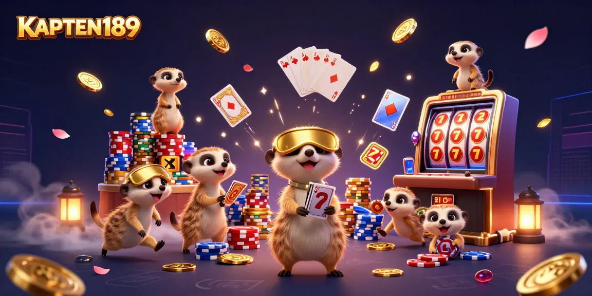 KAPTEN189 menghadirkan pengalaman bermain slot online dengan suasana kasino yang dinamis dan seru.