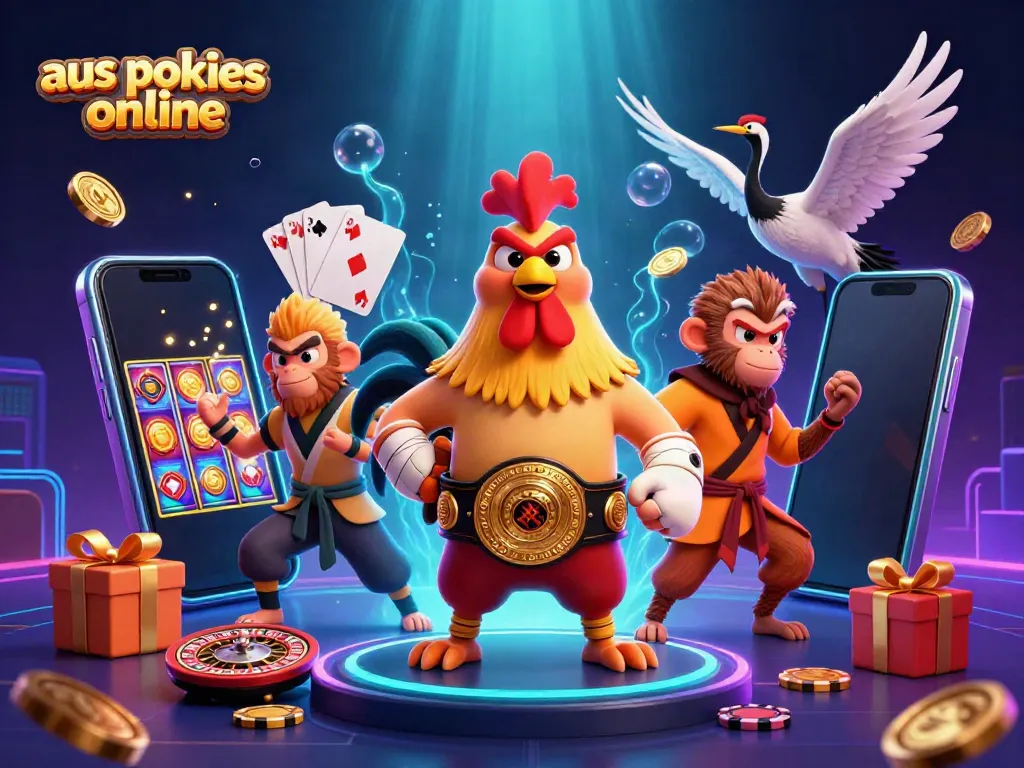 Experience thrilling aus pokies online with animated characters, vibrant games, and rich graphics.