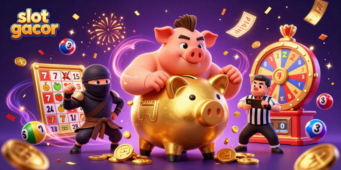 Experience the thrill of slot gacor with vibrant cartoons, lucky reels, and exciting game elements!