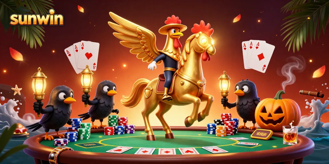 Experience thrilling gameplay with sunwin at a vibrant casino featuring exciting card games.