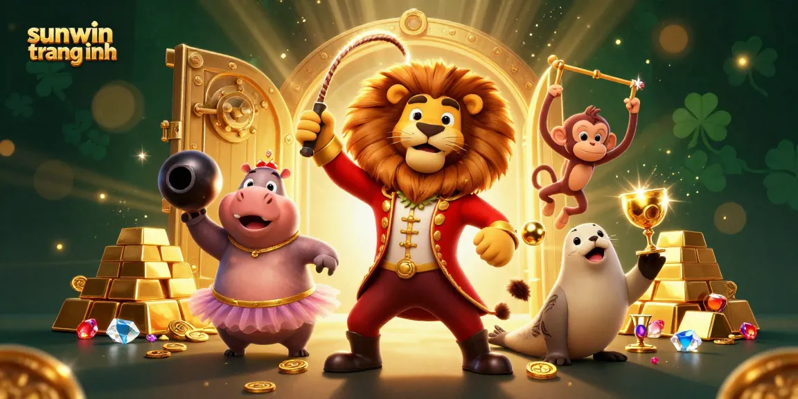 Experience engaging gameplay at sunwin trang chính with exhilarating casino visuals and vibrant characters.