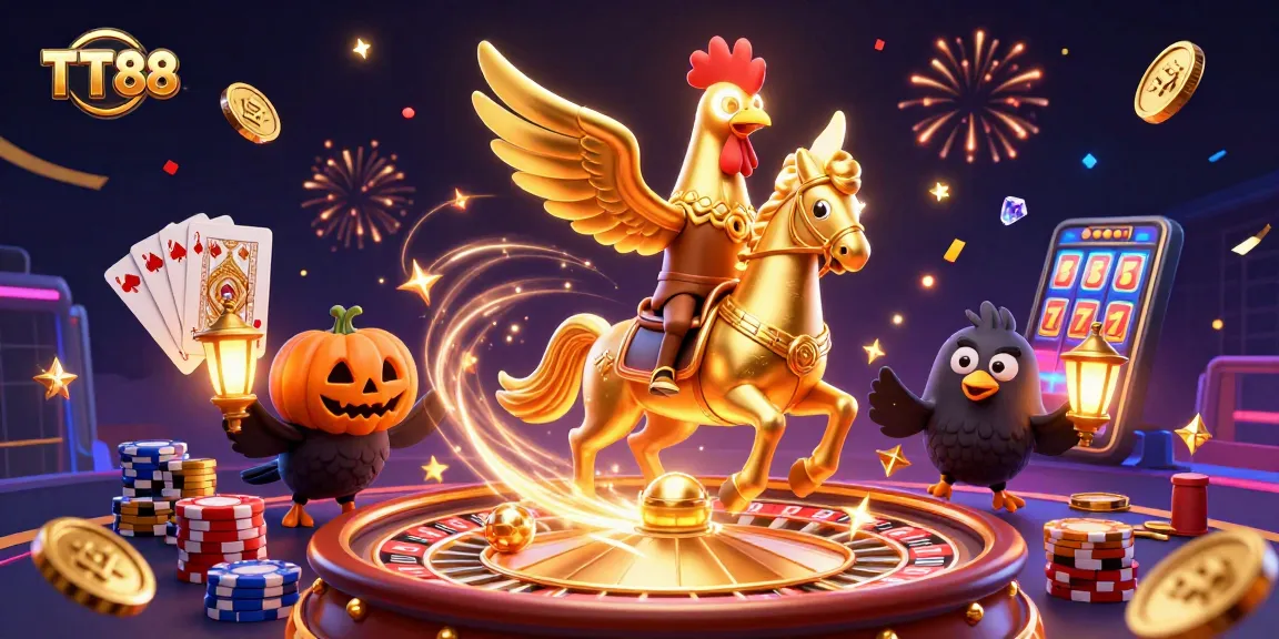 Experience excitement at TT88 with dazzling casino elements and vibrant gameplay.