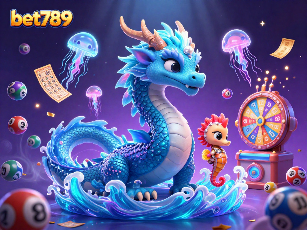 Experience thrilling betting adventures with bet789 illustrated with fantastical gaming characters and vibrant casino elements.