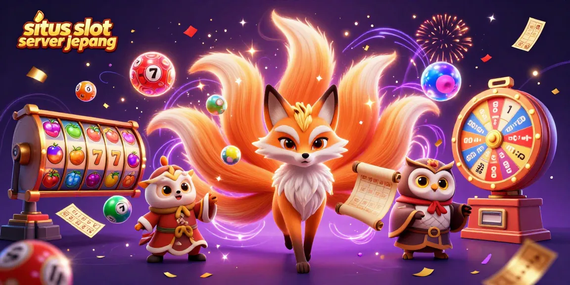 Experience the excitement of situs slot server jepang with vibrant characters and dynamic gaming elements in a stunning scene.