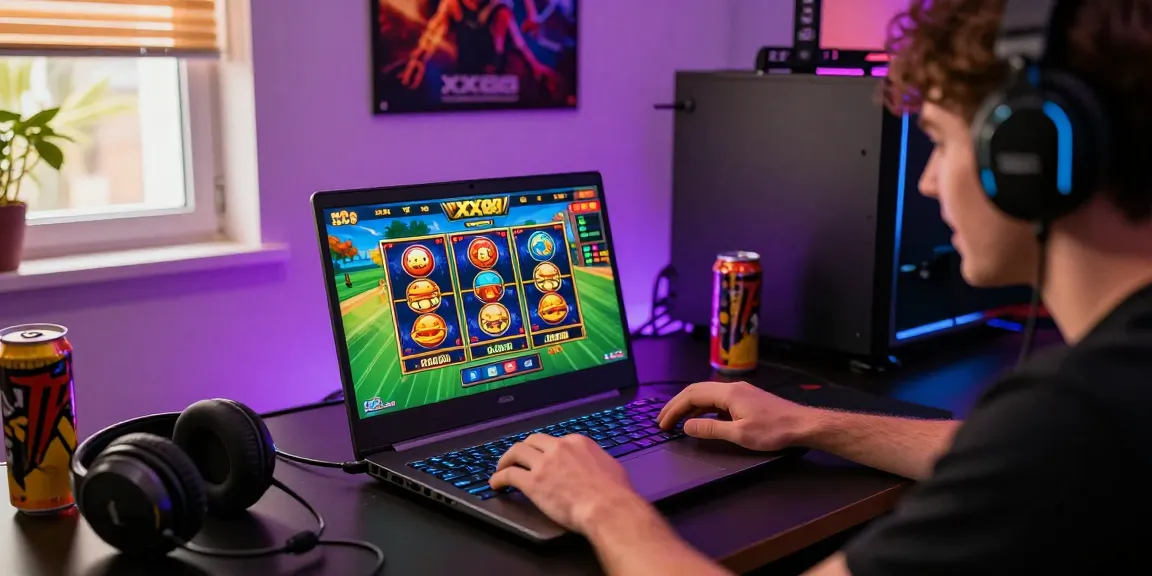 Player enjoying exciting games on the XX88 platform with vibrant graphics and modern gaming setup.